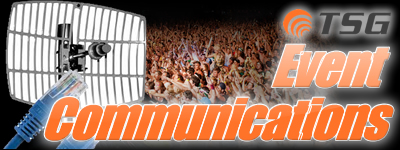 Communications and Networks for Events by TSG.com.au